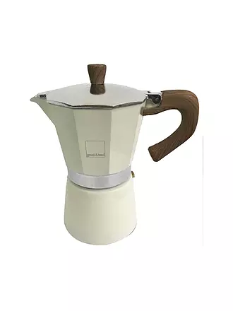 GNALI & ZANI | Cafetière italienne Venezia 6 tasses crème | 